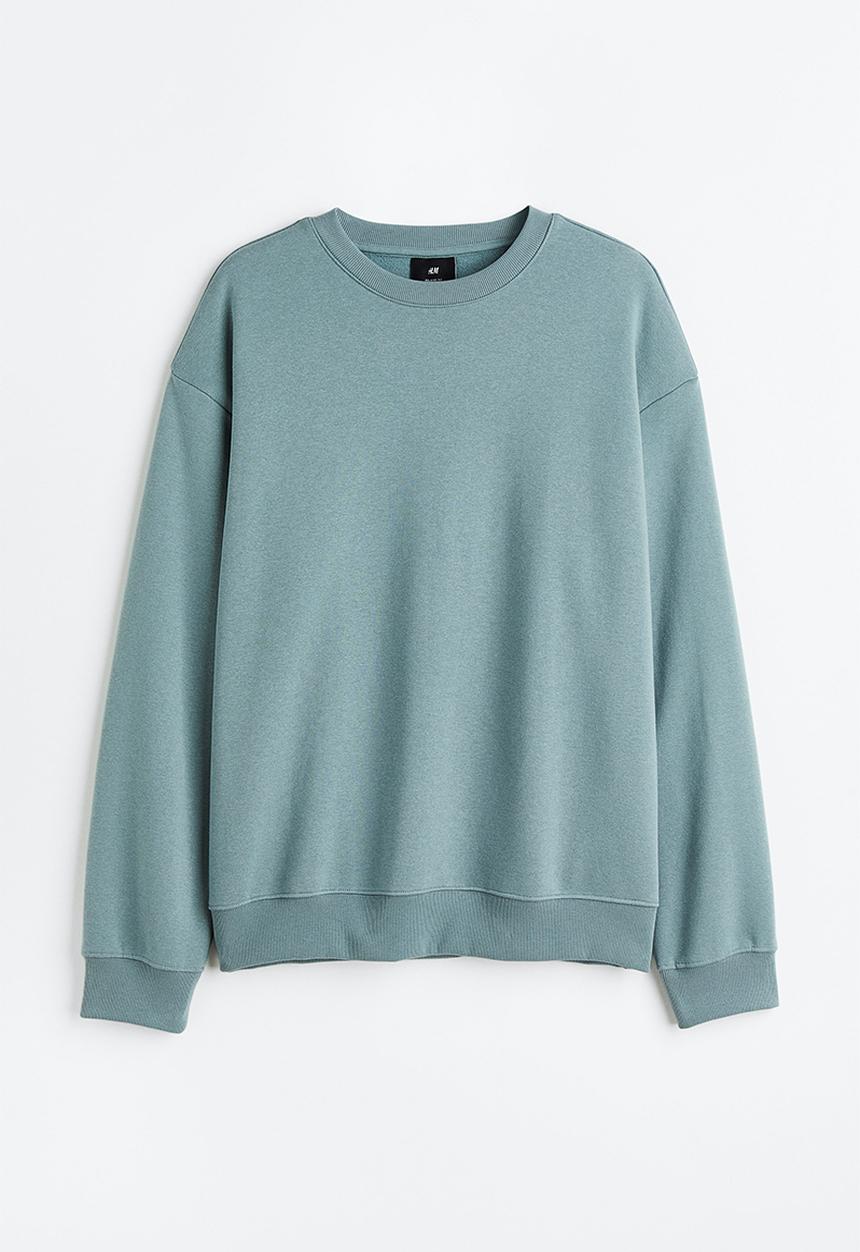 H&M - Relaxed fit sweatshirt - turquoise