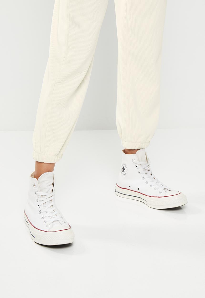 dailyfriday - Chenille knit track pants - ecru