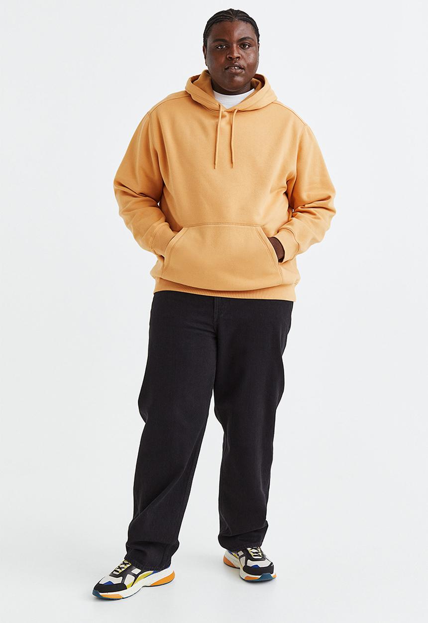 H&M - Relaxed fit hoodie - orange