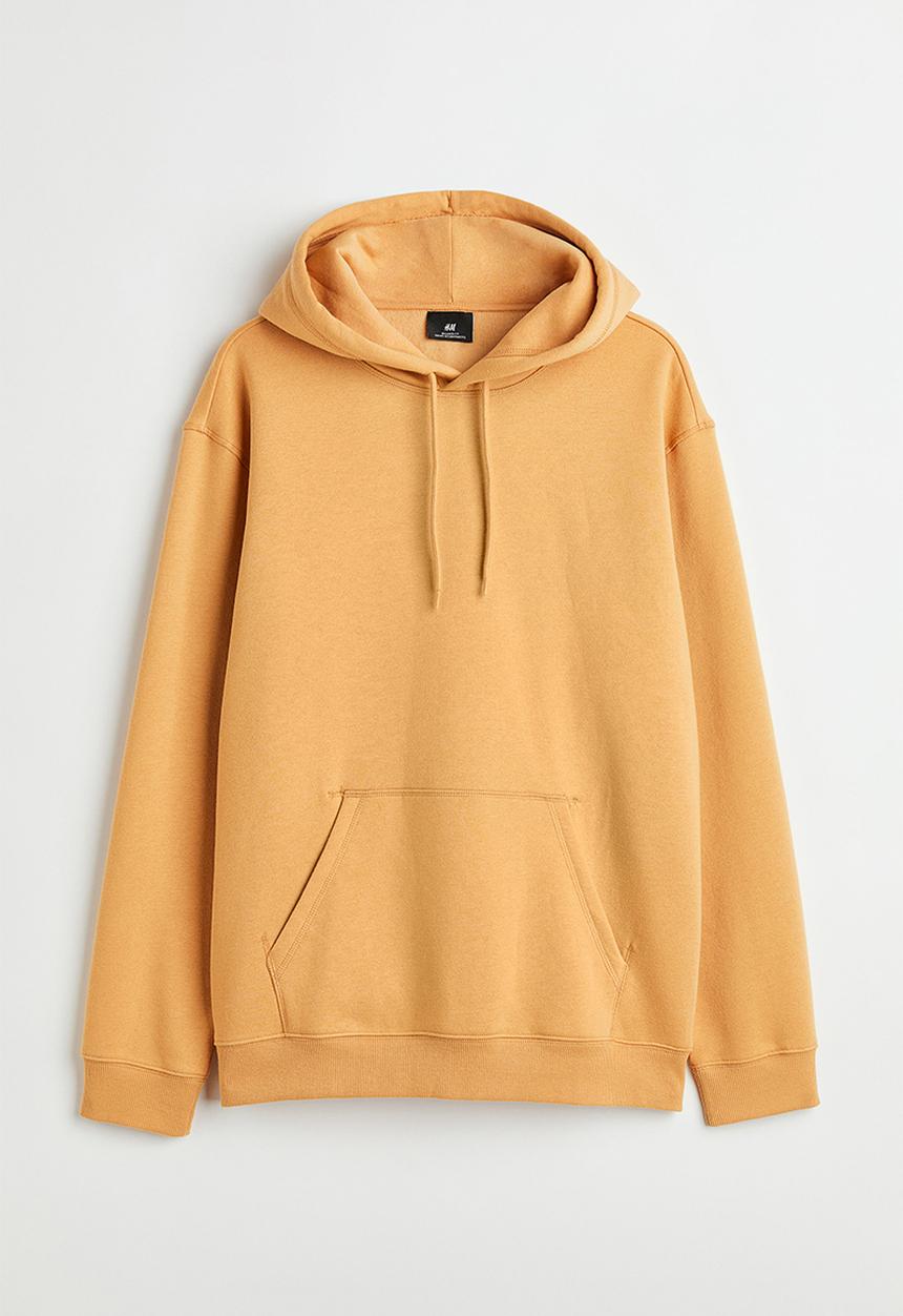 H&M - Relaxed fit hoodie - orange