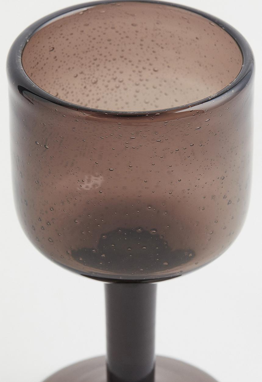 H&M - Wine glass - brown 