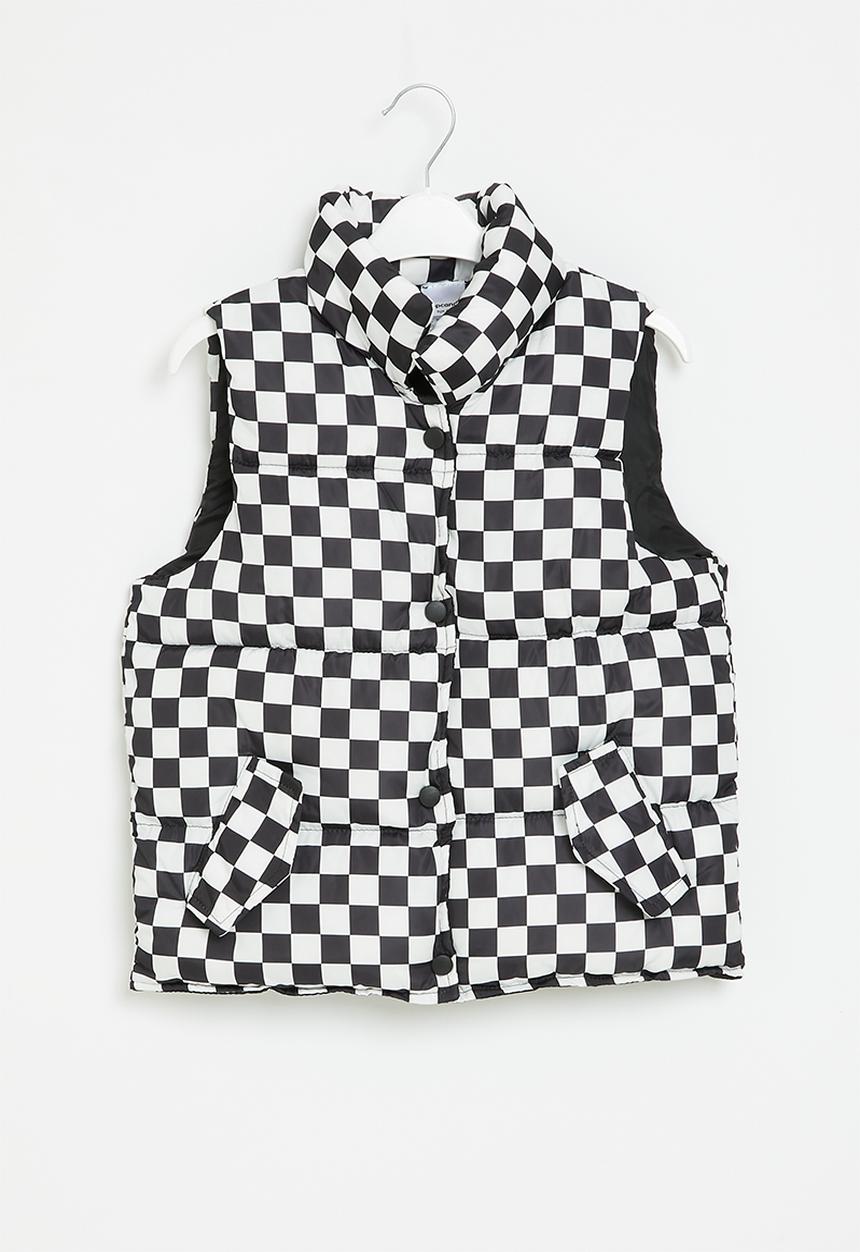 Pop Candy - Girls gilet - black & white