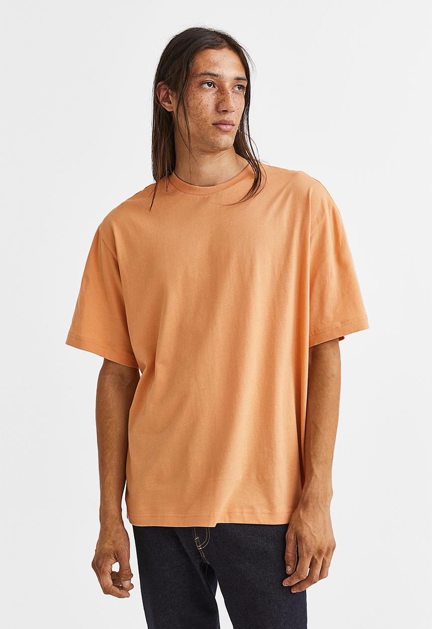 H&M - Relaxed fit T-shirt - beige