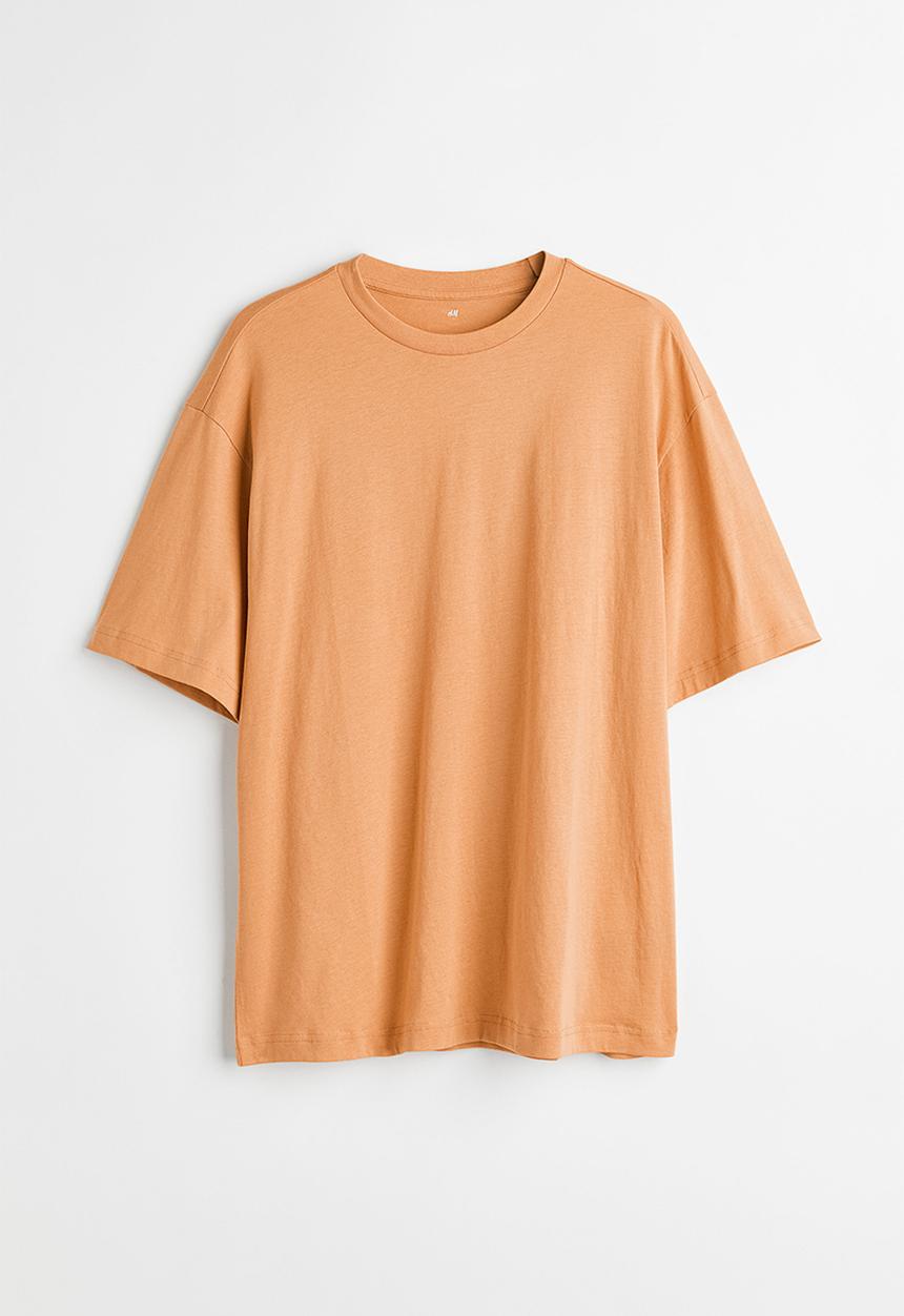 H&M - Relaxed fit T-shirt - beige