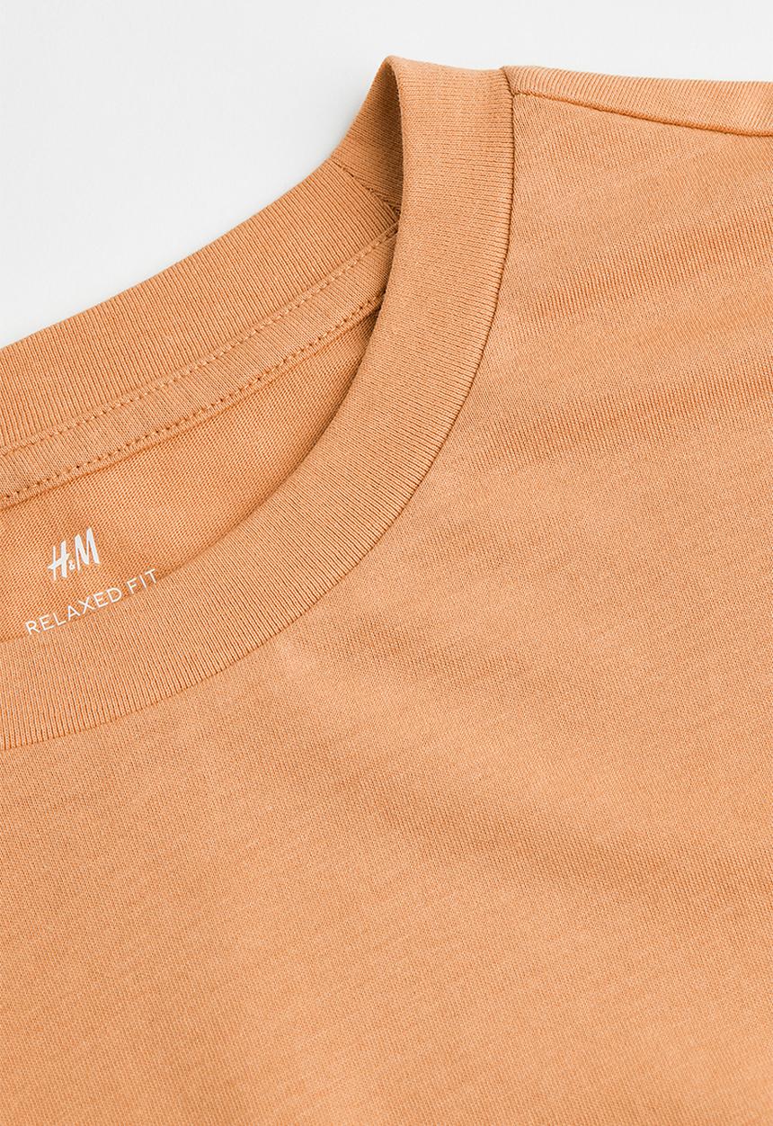 H&M - Relaxed fit T-shirt - beige
