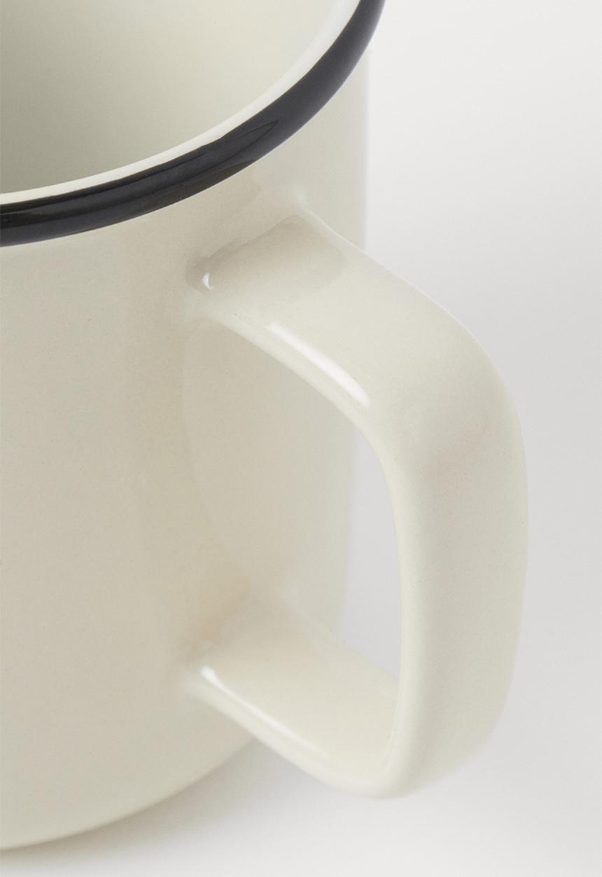 H&M - Text-print mug - white/multi