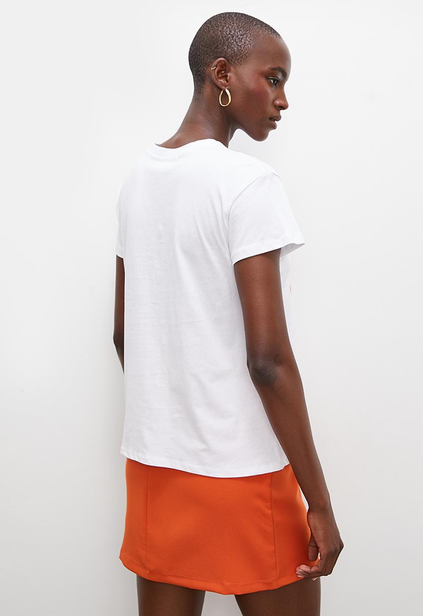 Superbalist - Relaxed graphic tee - white