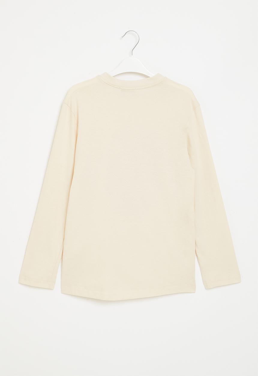 Superbalist - Boys graphic long sleeve tee - Stone