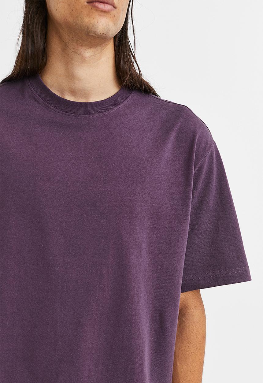 H&M - Relaxed fit T-shirt - dark purple