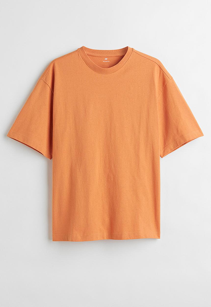H&M - Relaxed fit T-shirt - orange