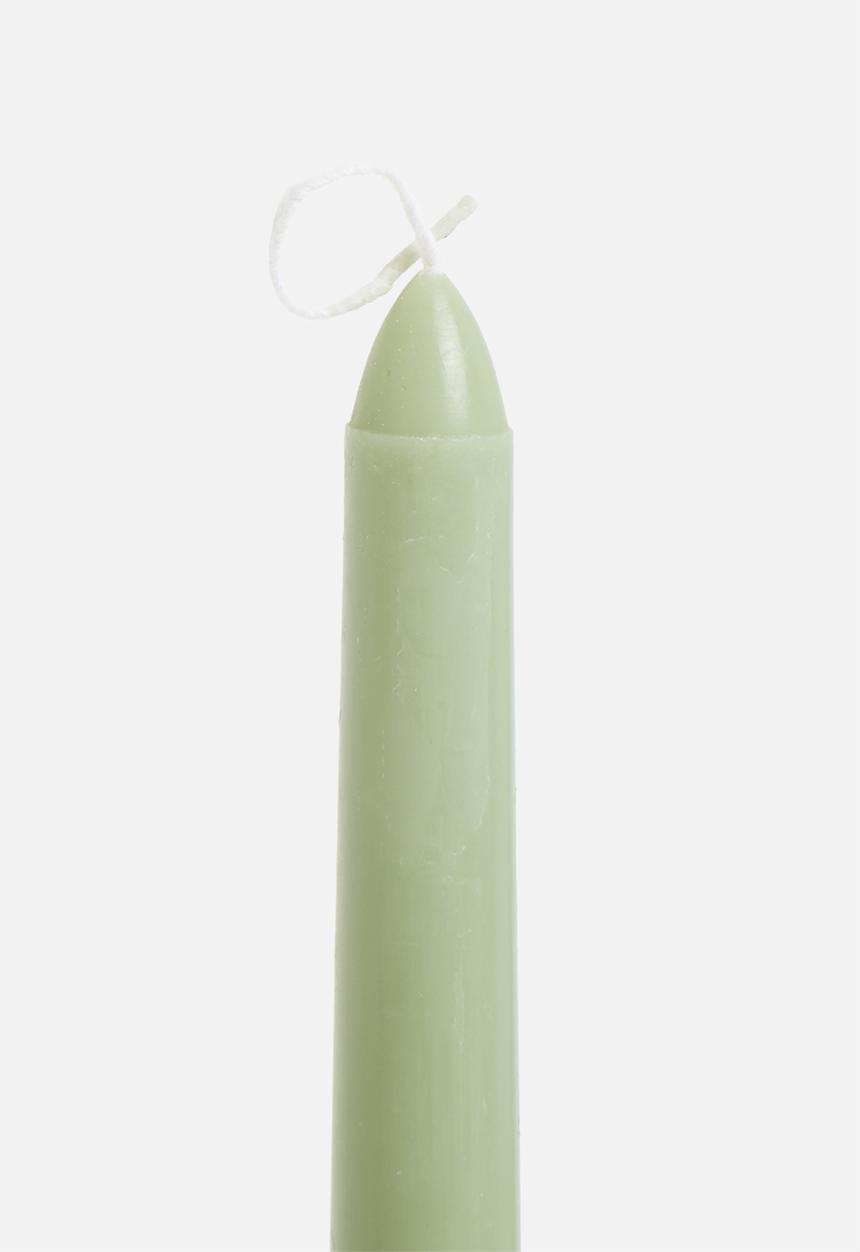 Sixth Floor - Set of 4 gradient candle - green