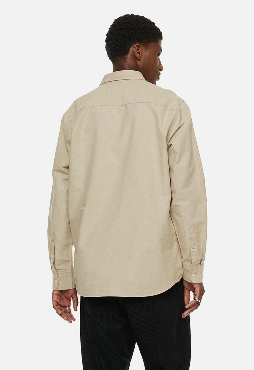 H&M - Regular fit oxford shirt - beige