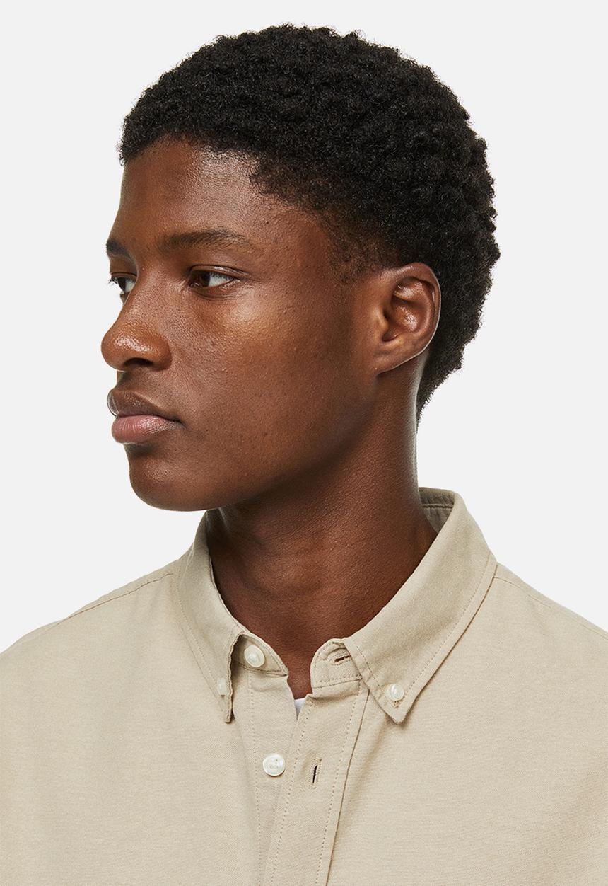 H&M - Regular fit oxford shirt - beige