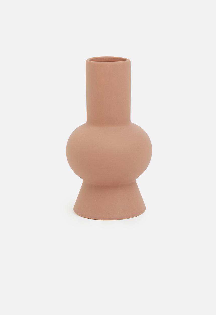 Sixth Floor - Morandi ceramic vase - pink