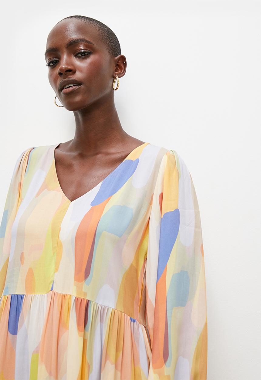 Superbalist - Short tiered dress - multi 