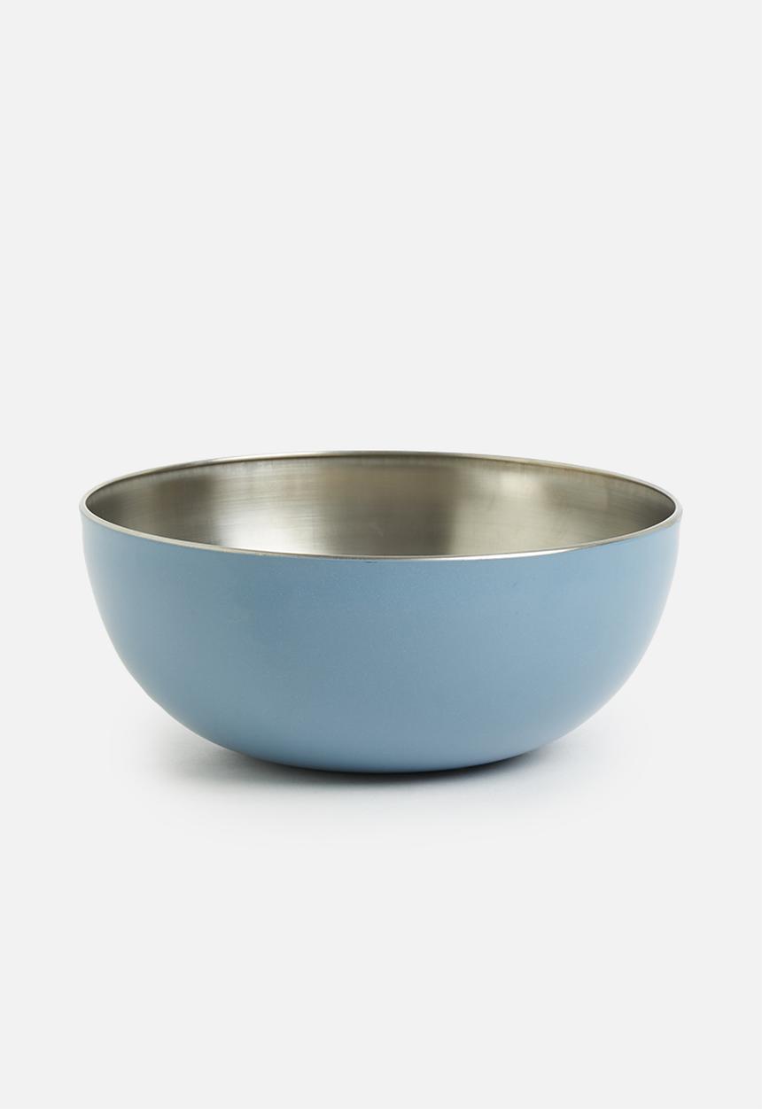 Excellent Houseware - Stainless steel bowl - blue
