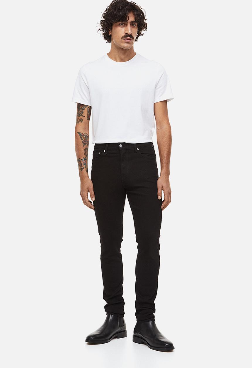 H&M - Skinny jeans - black