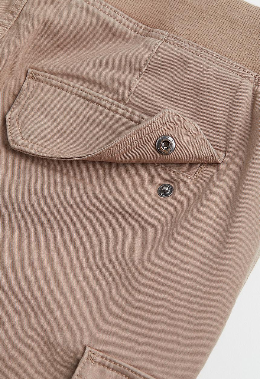 H&M - Skinny fit cargo joggers - beige