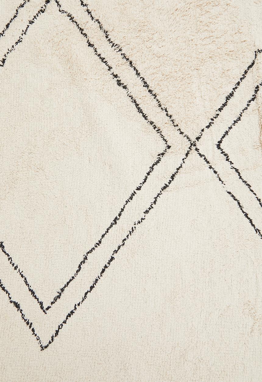 Sixth Floor - Nairi tufted round rug - cream