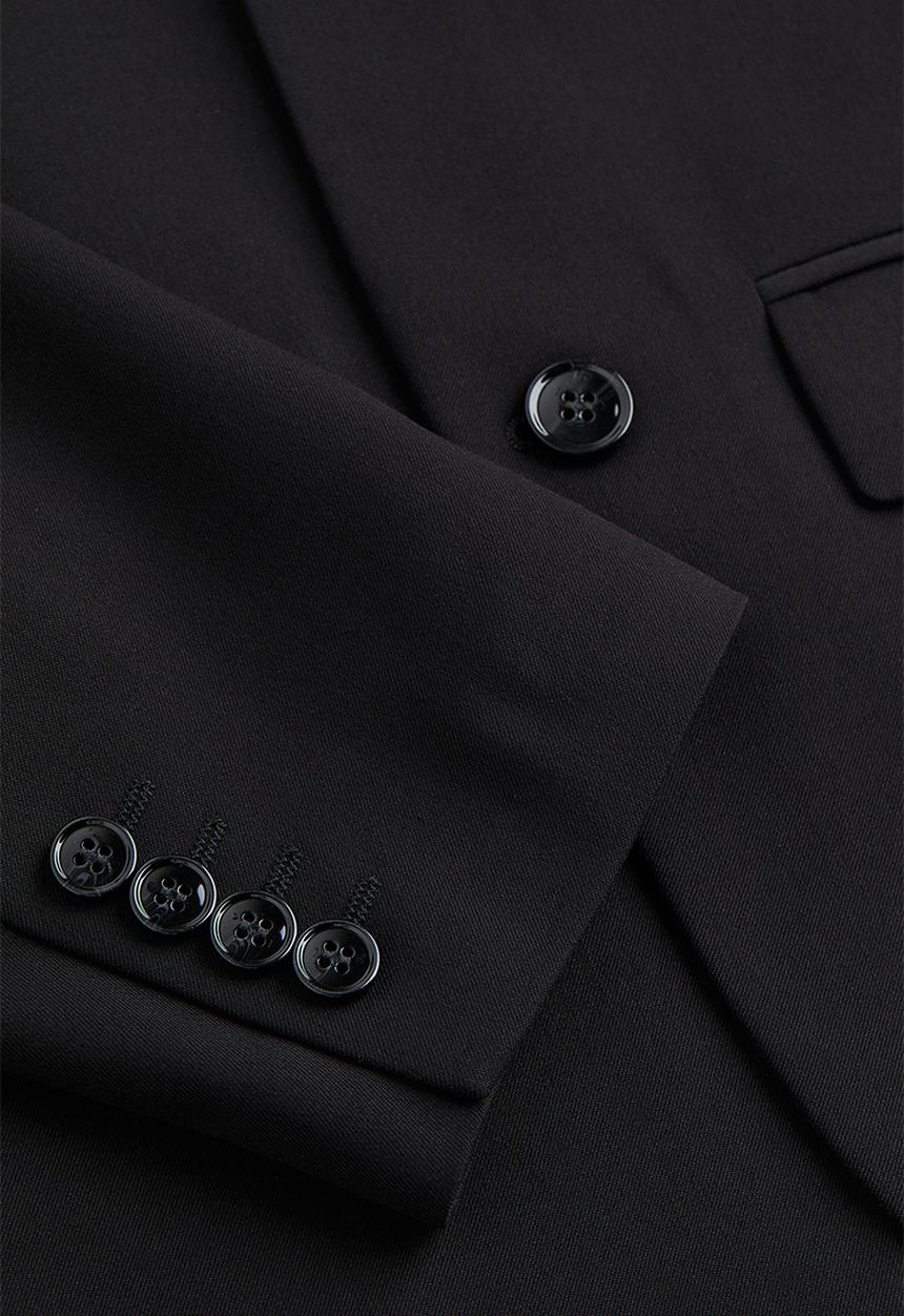 H&M - Relaxed fit unconstructed jacket - black