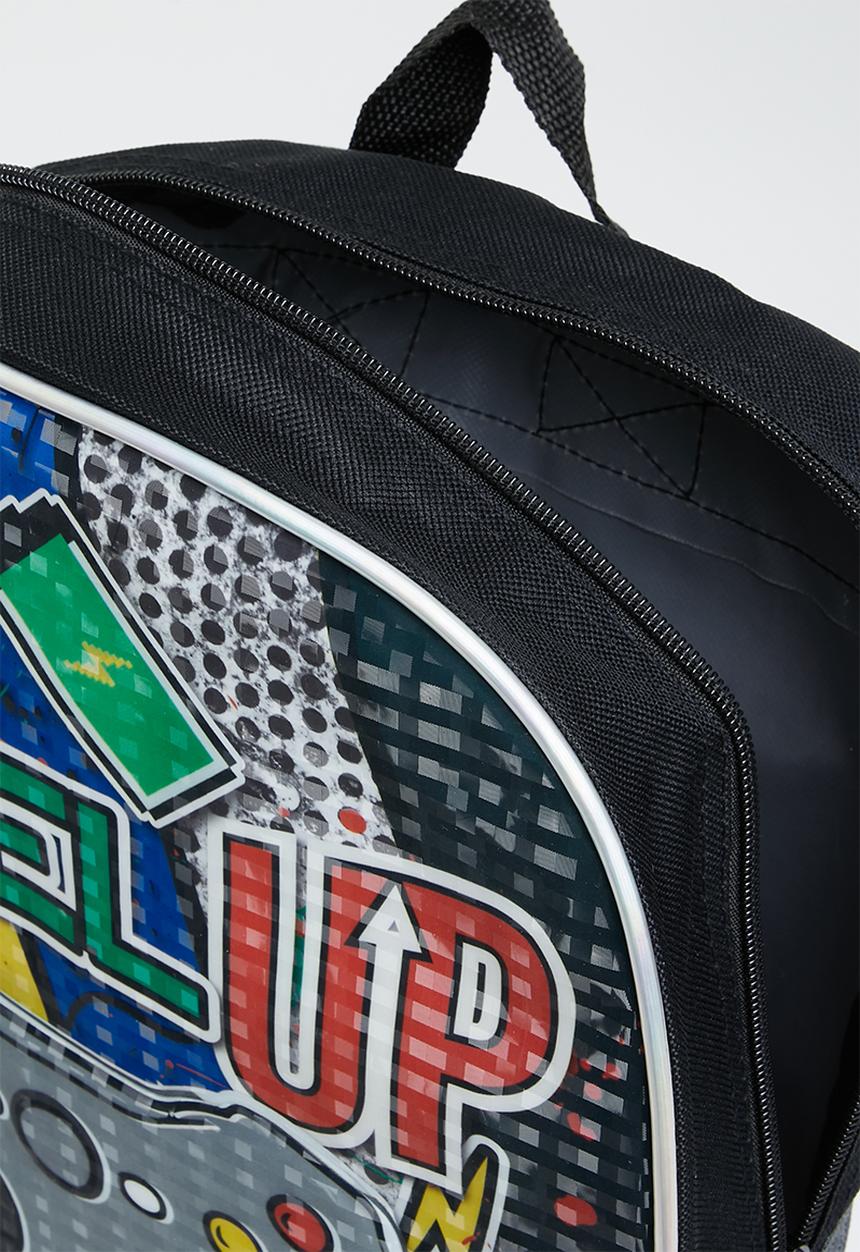 Character Fashion - Level up backpack - black