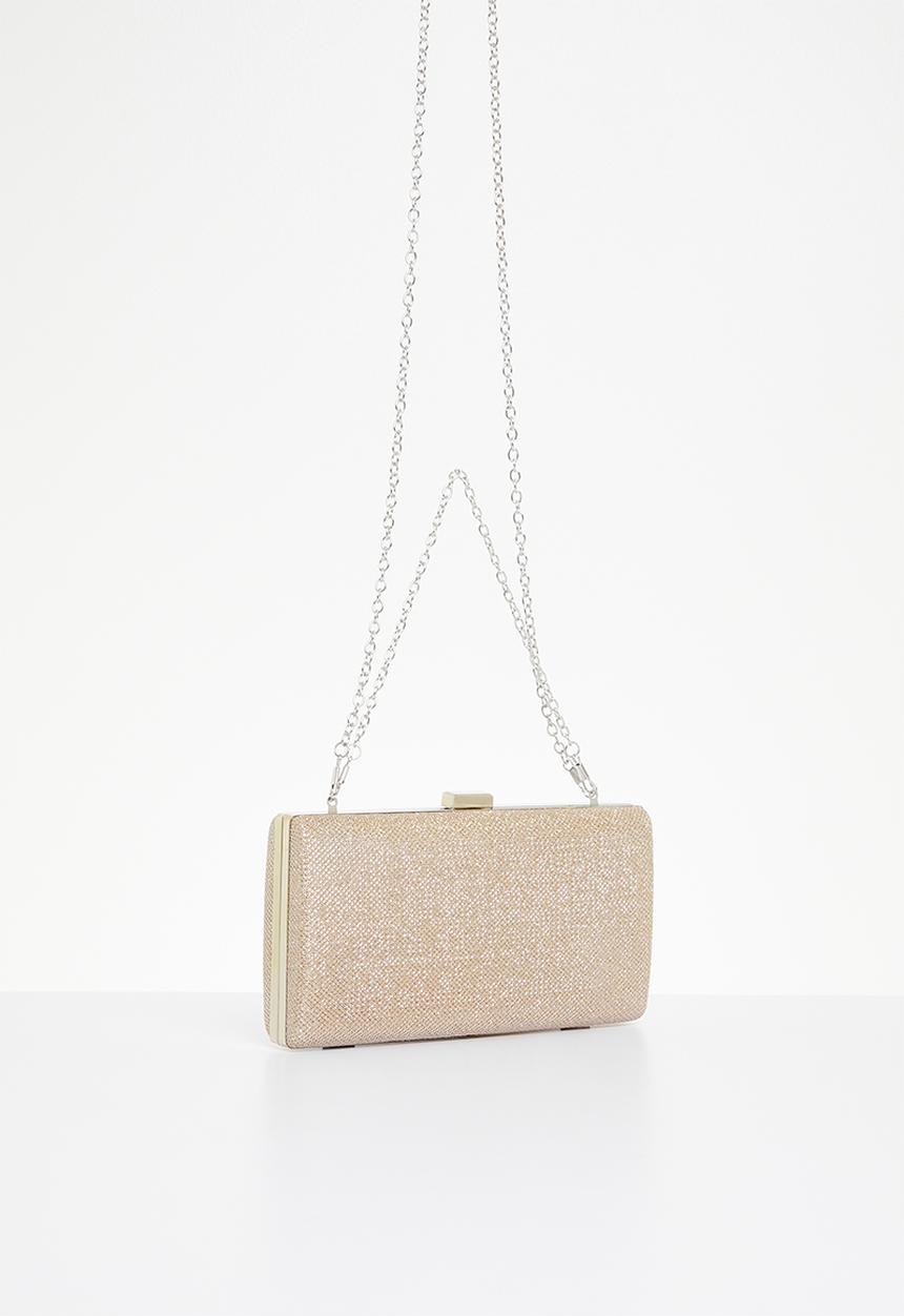 MILLA - Ariel clutch bag - rose gold