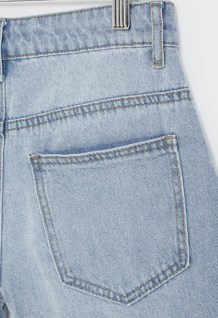 Name It - Girls mom shorts - light blue