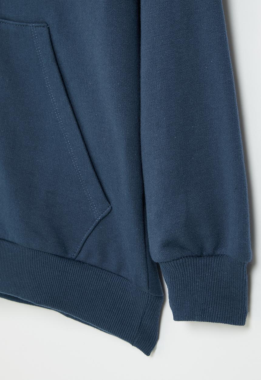 Superbalist - Boys zip through hoodie - navy