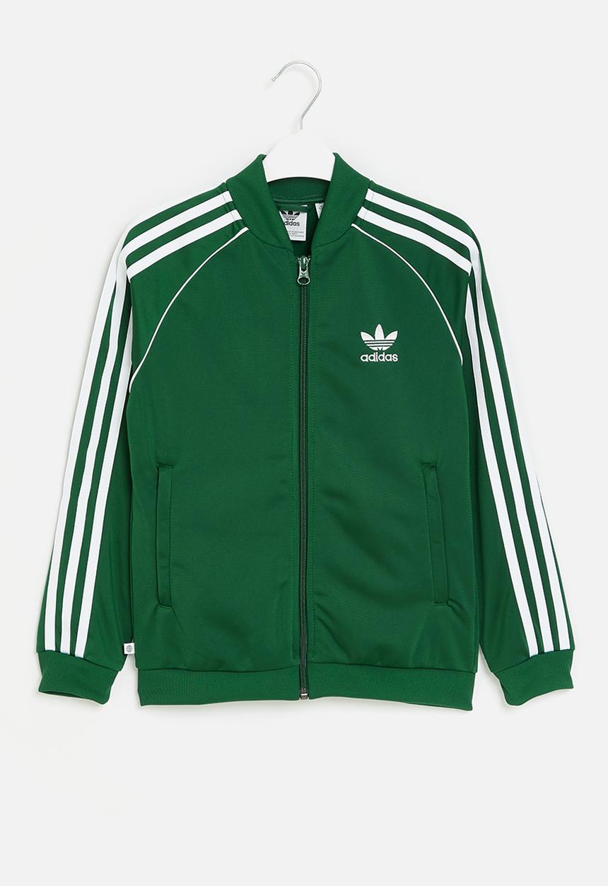 adidas Originals - Sst track top - dark green