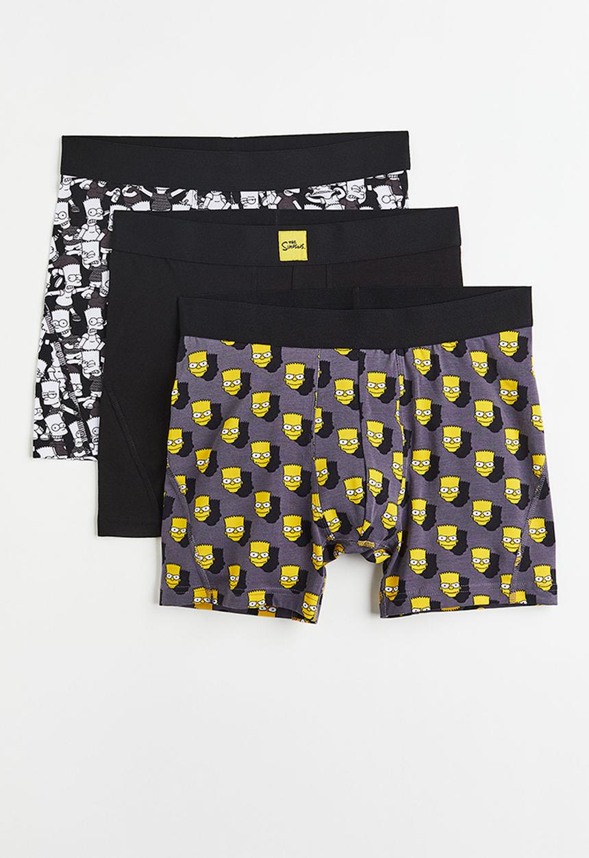 H&M - 3 Pack mid trunks - multi 