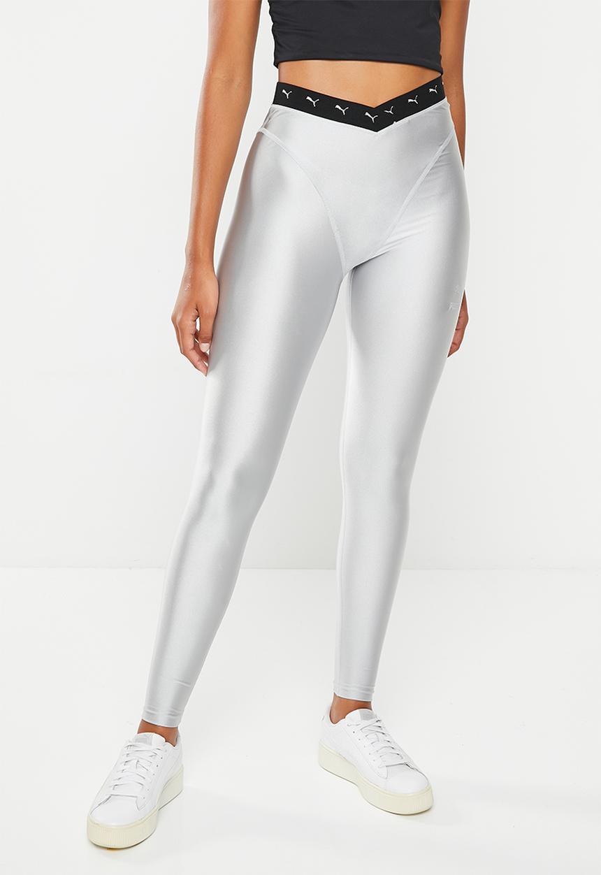 PUMA - Sq leggings high rise - silver 