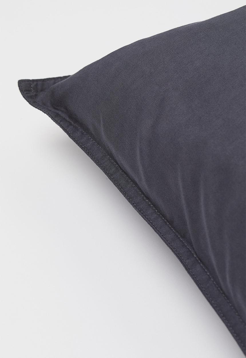H&M - 2-pack cotton pillowcases - grey