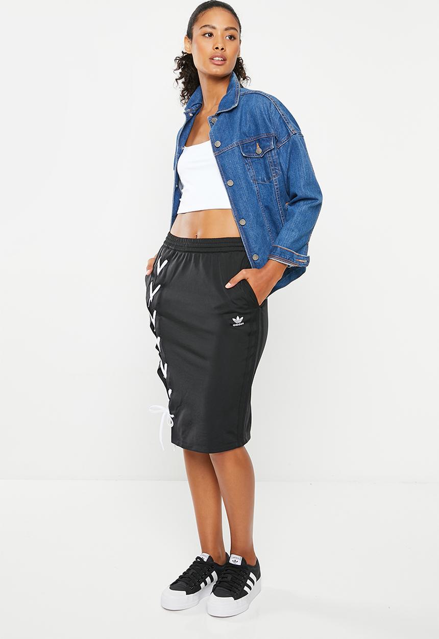 adidas Performance - Laced skirt - black