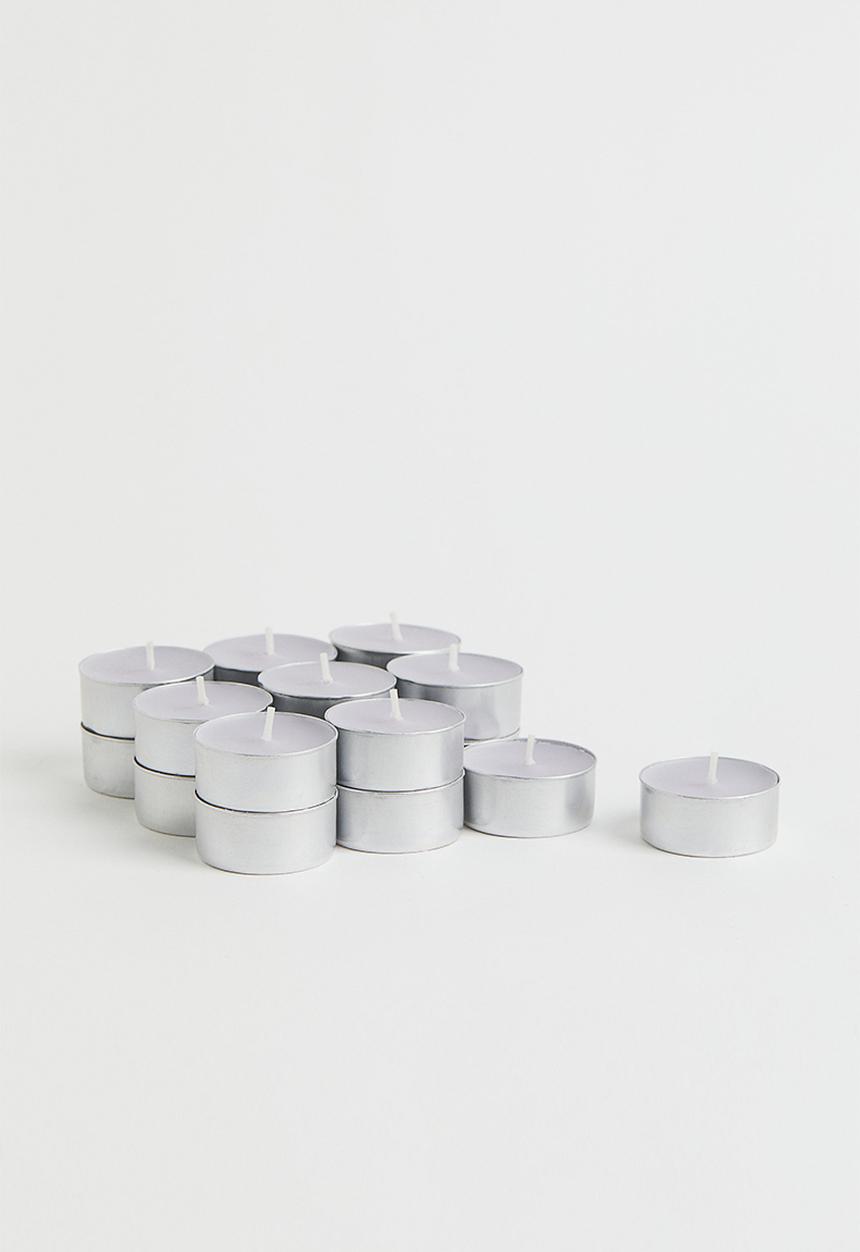 H&M - 18-pack tealights - grey