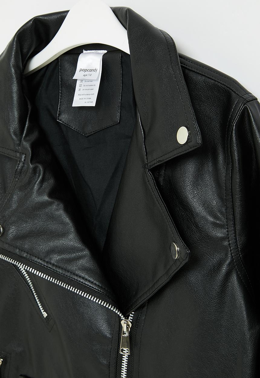 Pop Candy - Girls biker jacket - black