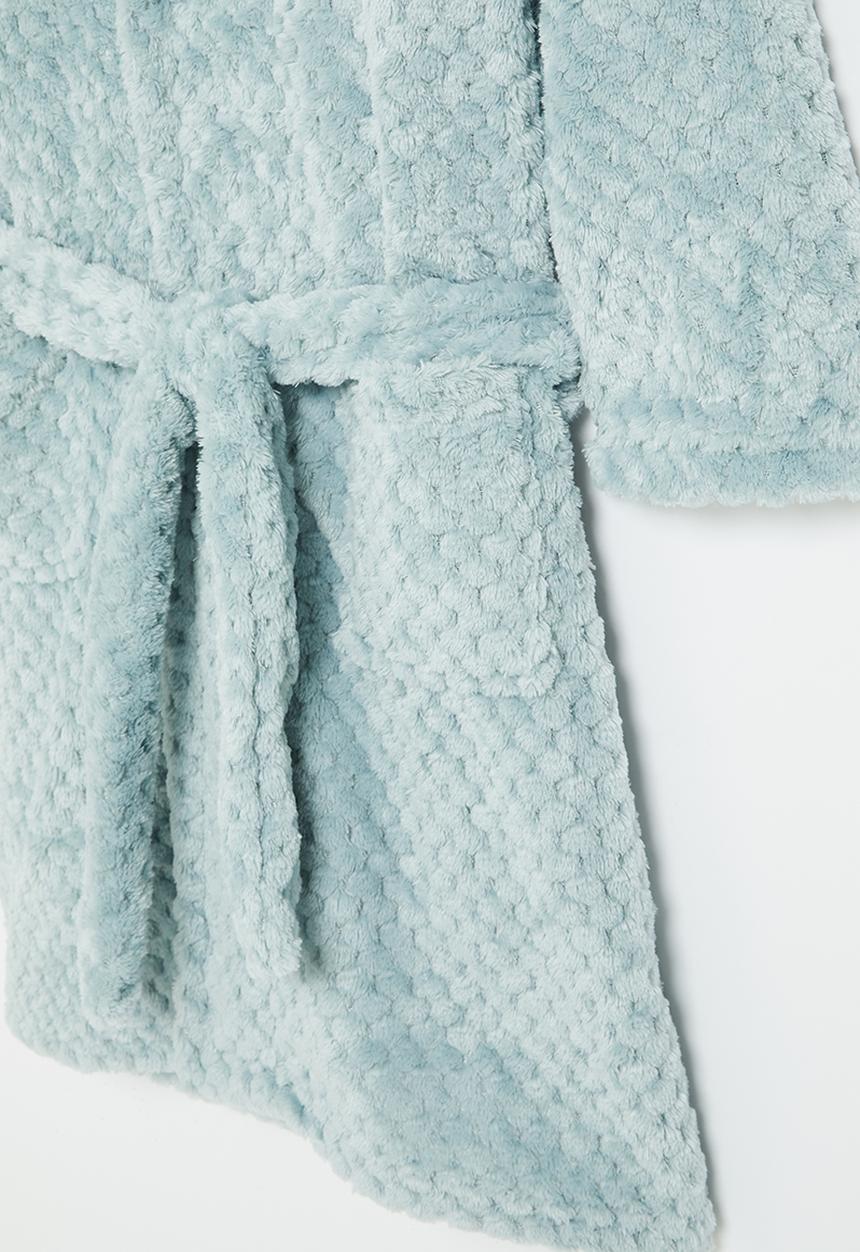 Pop Candy - Boys hooded gown - grey