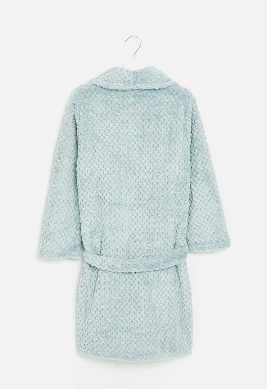 Pop Candy - Boys hooded gown - grey