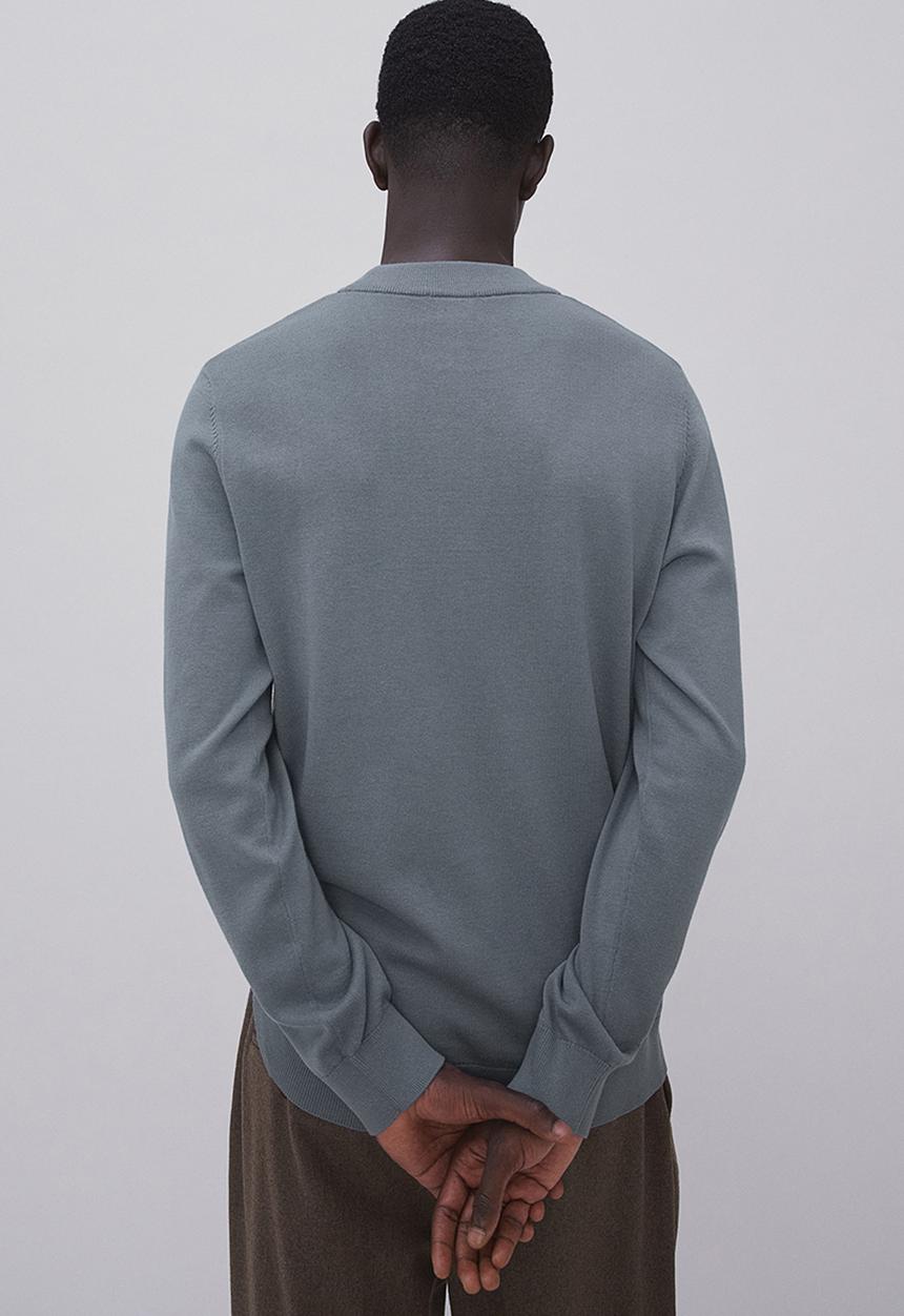 H&M - Slim fit fine-knit turtleneck jumper - grey