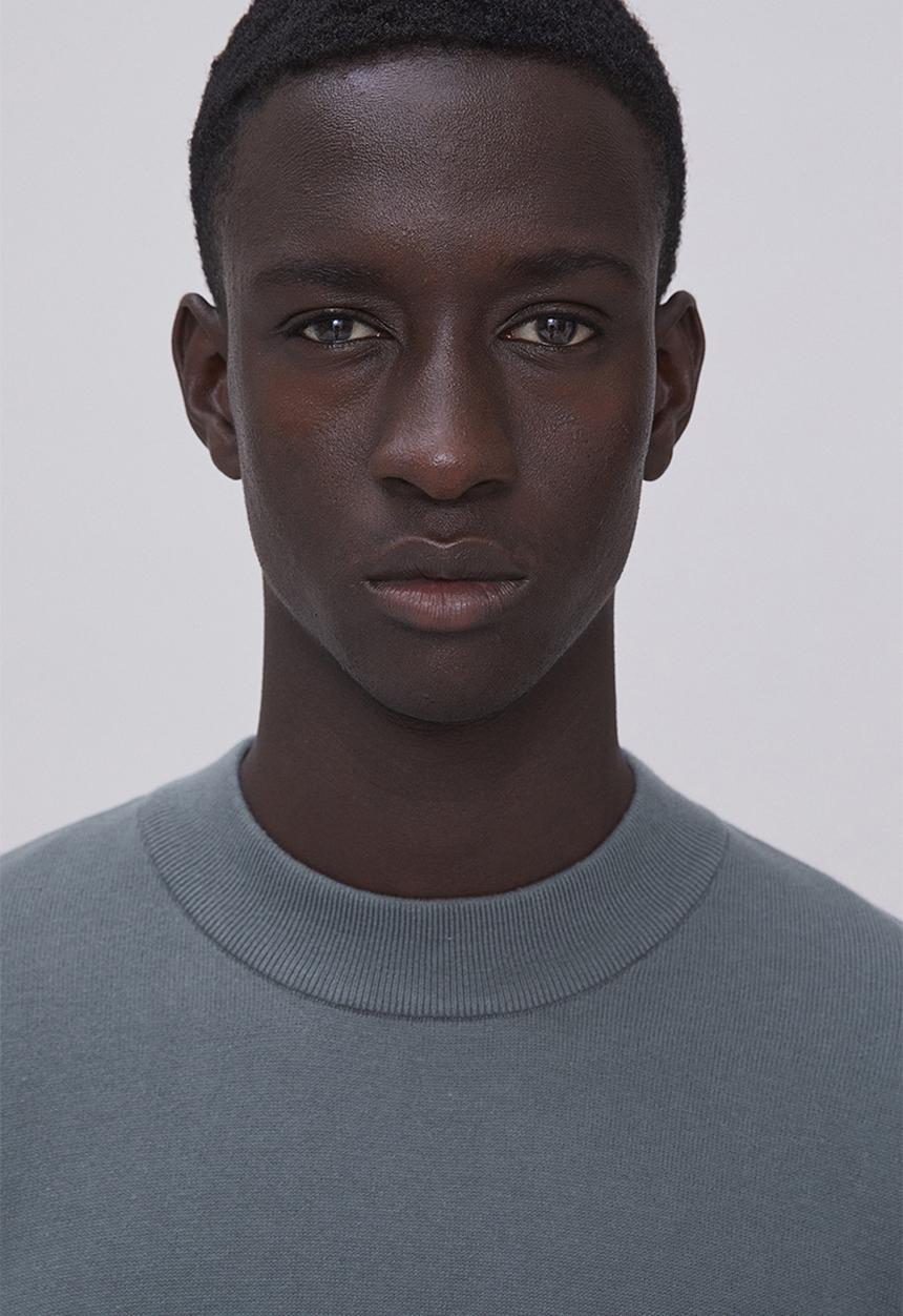 H&M - Slim fit fine-knit turtleneck jumper - grey