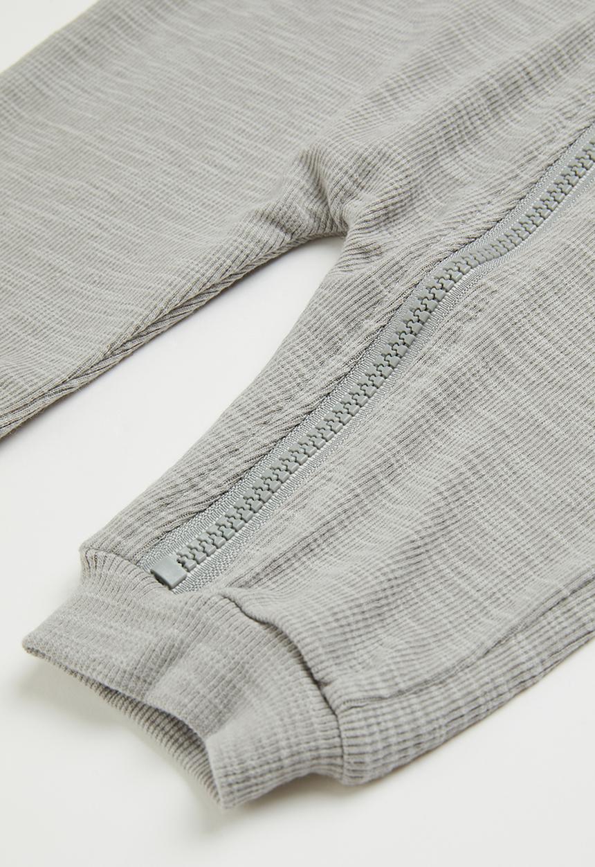 Pop Candy - Baby bunny romper - grey