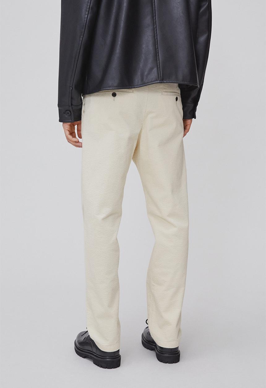H&M - Regular fit corduroy trousers - cream