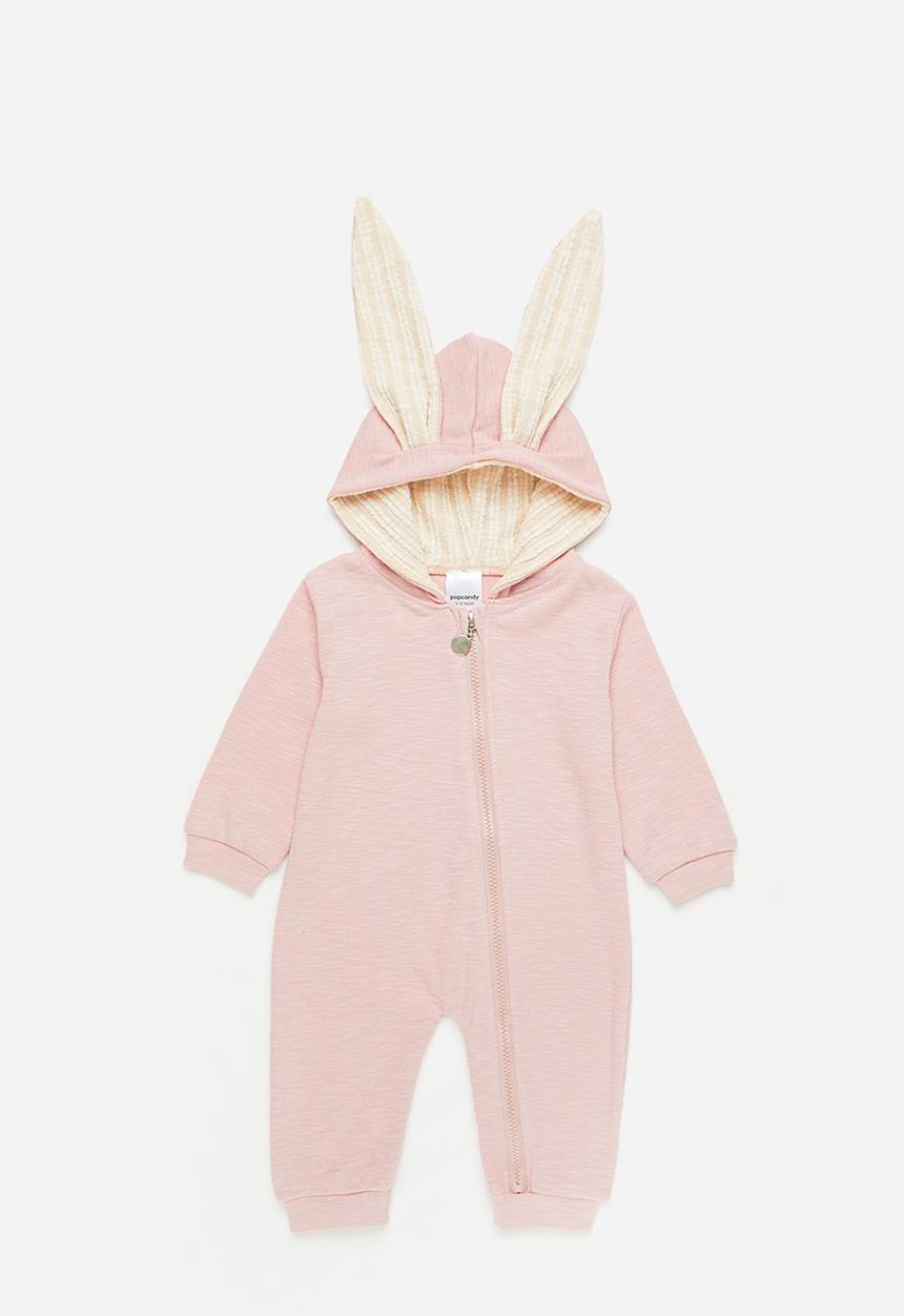 Pop Candy - Baby bunny romper - pink