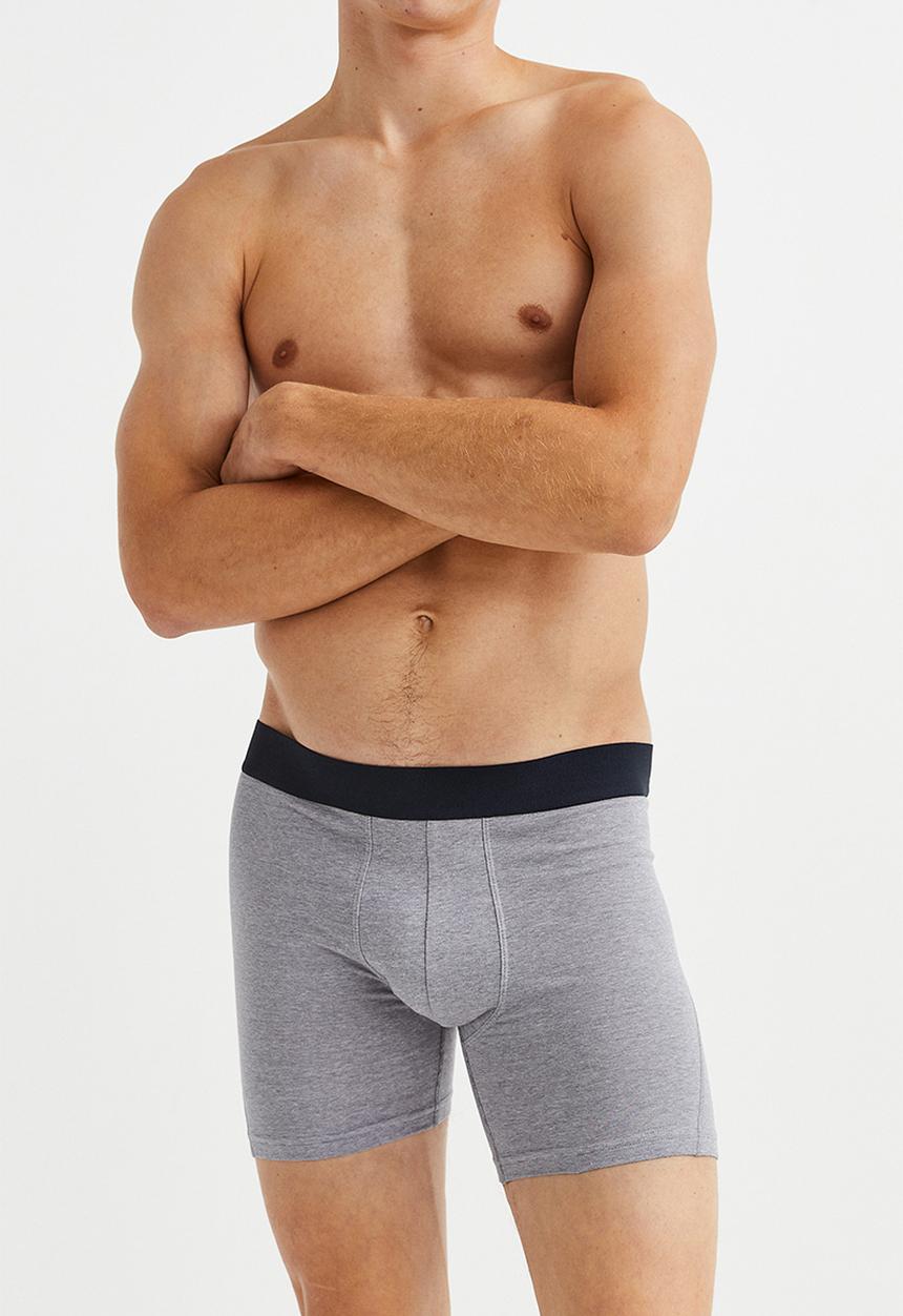 H&M - 3 Pack cotton mid trunks - multi