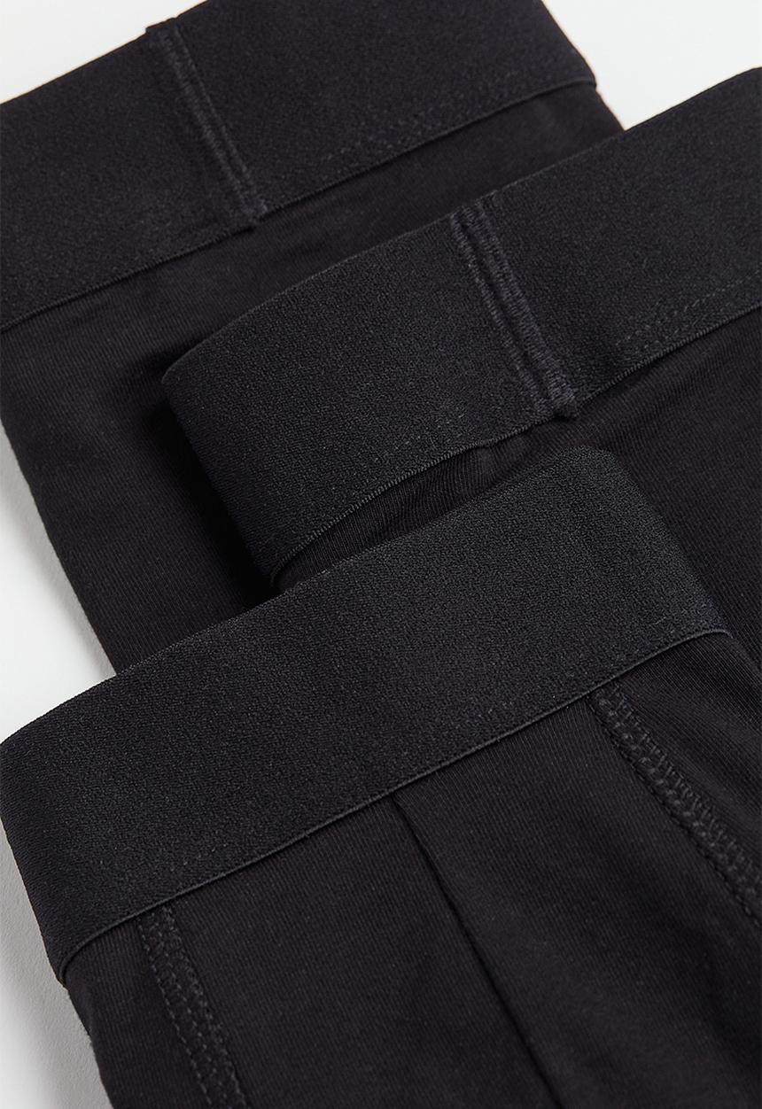 H&M - 3 Pack short trunks - black