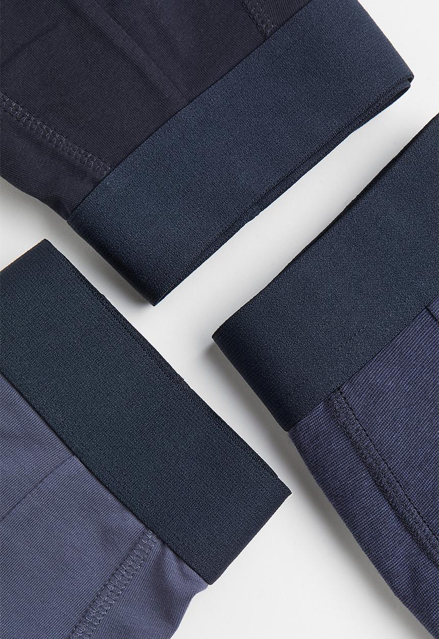 H&M - 3 Pack short trunks - dark blue