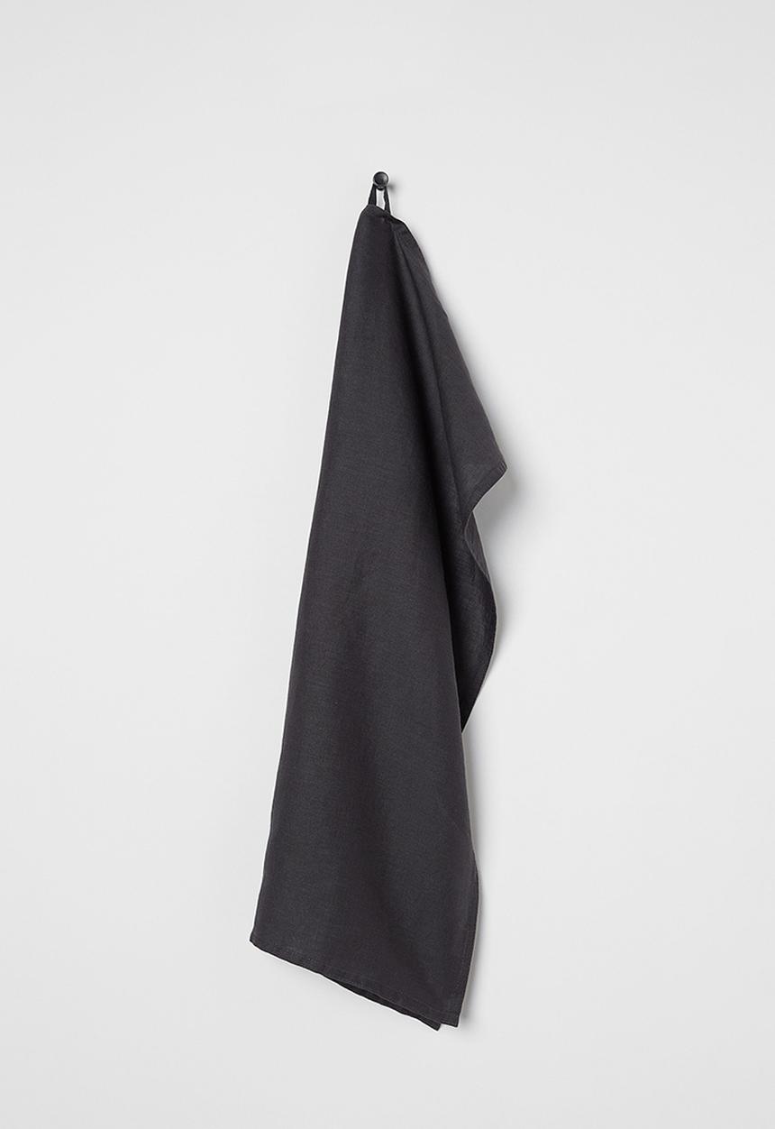 H&M - Linen tea towel - grey