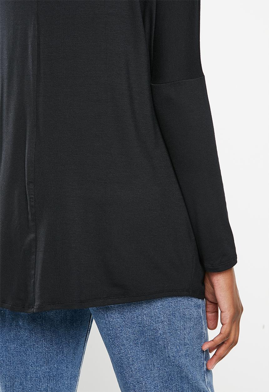 Superbalist - Maternity oversized wrap tee - black