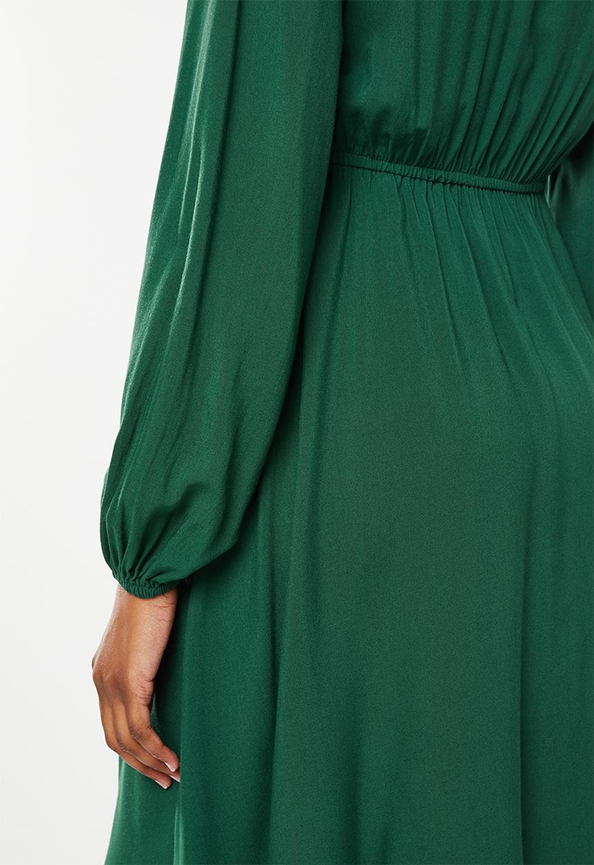 Superbalist - Maternity mock wrap mini - green
