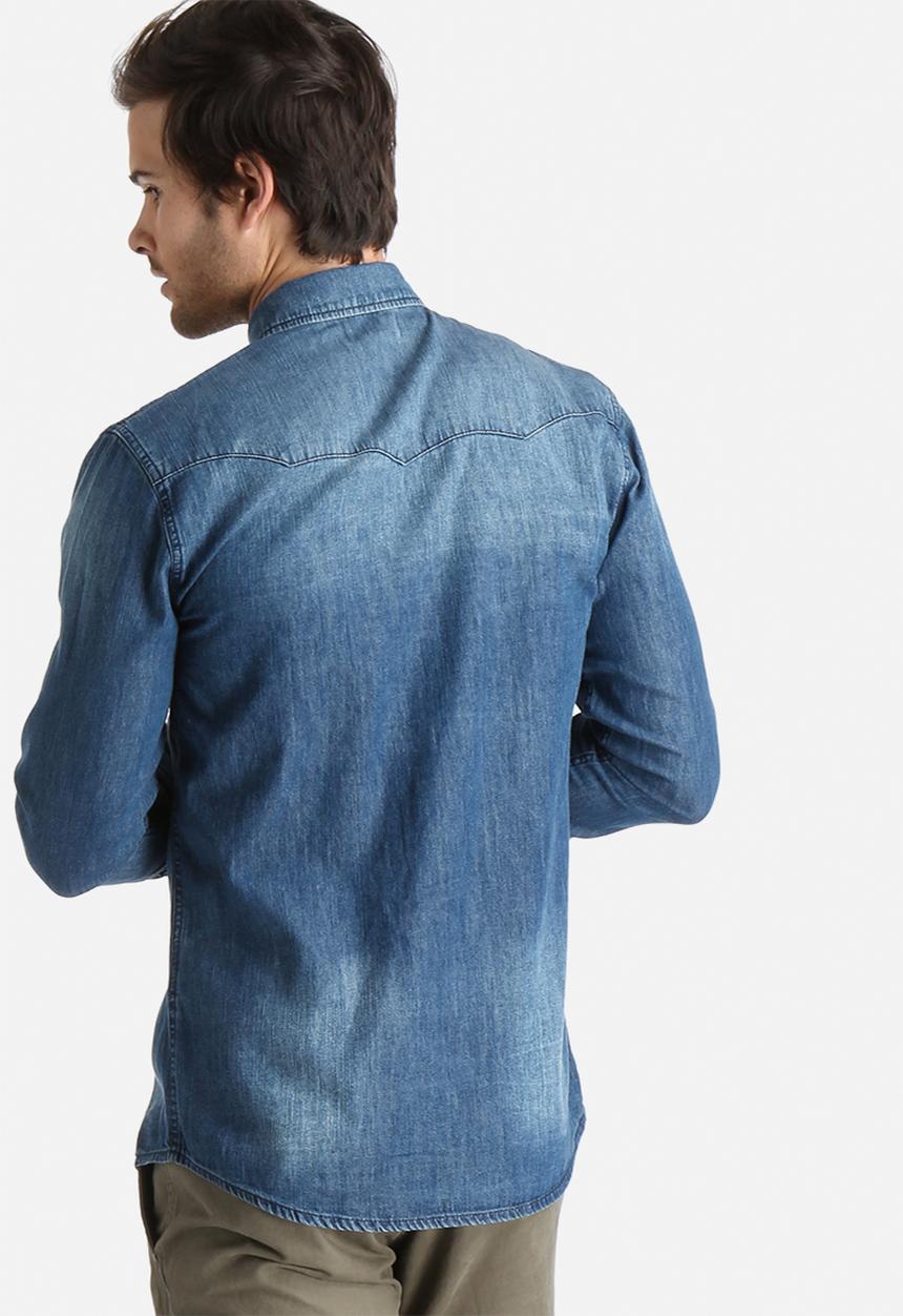 Only & Sons - Slim Denim Shirt