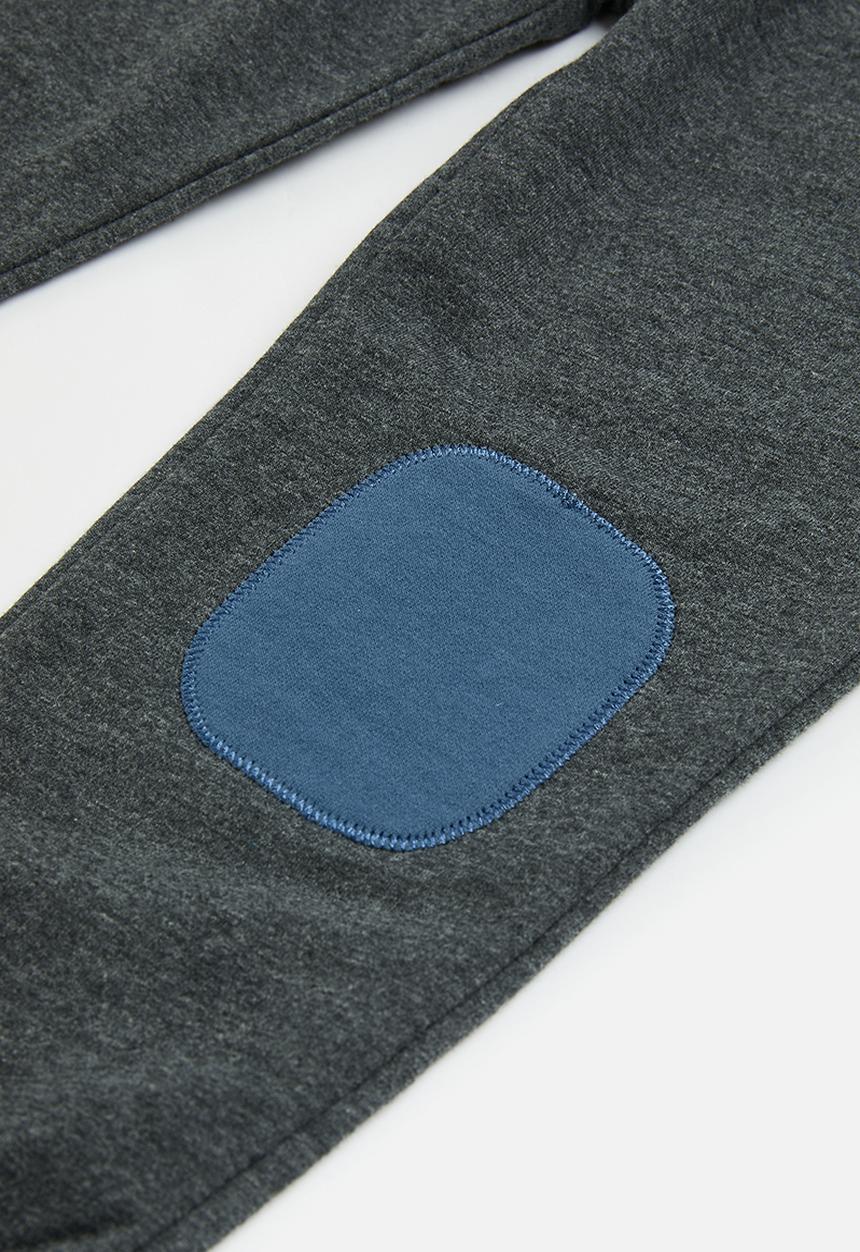 Pop Candy - Bear sweatshirt & jogger set - blue & grey